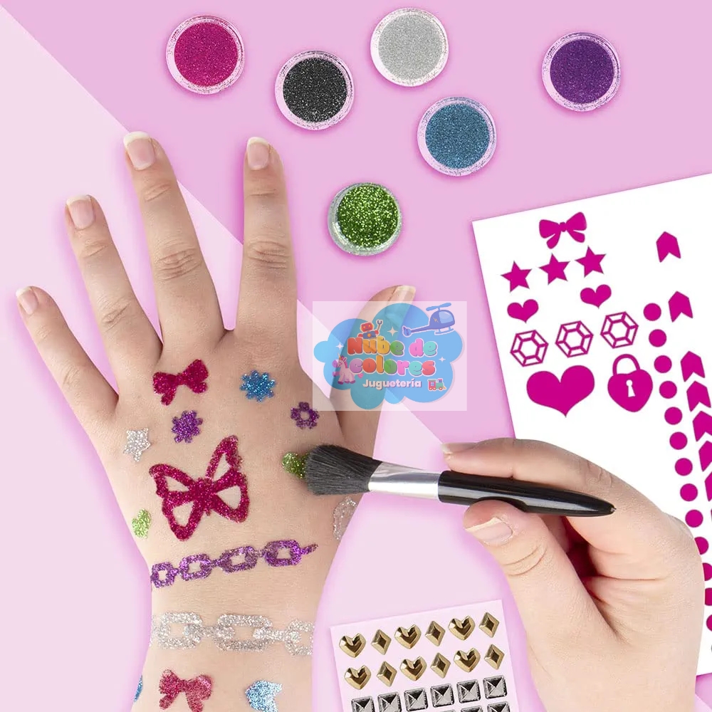 SET TATUAJES DE GLITTER - Imagen 5