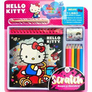 SET DE RASPAR Y ACTIVIDADES HELLO KITTY