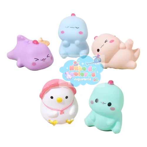 SET TIERNAS FIGURAS DE BAÑO - Imagen 6