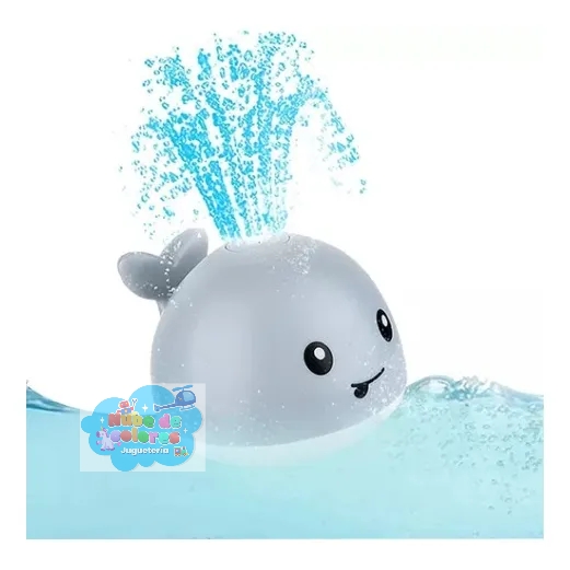 BALLENA LANZA AGUA Y CON LUCES - Imagen 2