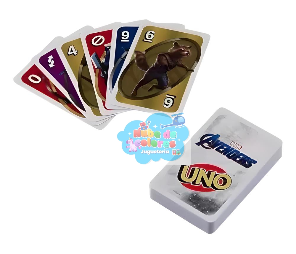 JUEGO CARTAS UNO "AVENGERS" - Imagen 4