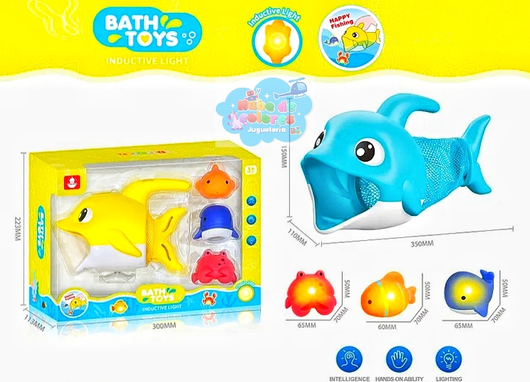 JUEGO DE PESCA CON BABY SHARK
