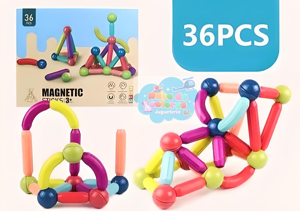 IMANES CILINDRO 36 PCS. - Imagen 2