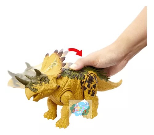 JURASSIC WORLD - DINOSAURIO CON SONIDO Y MOVIMIENTO DE ATAQUE - Imagen 3
