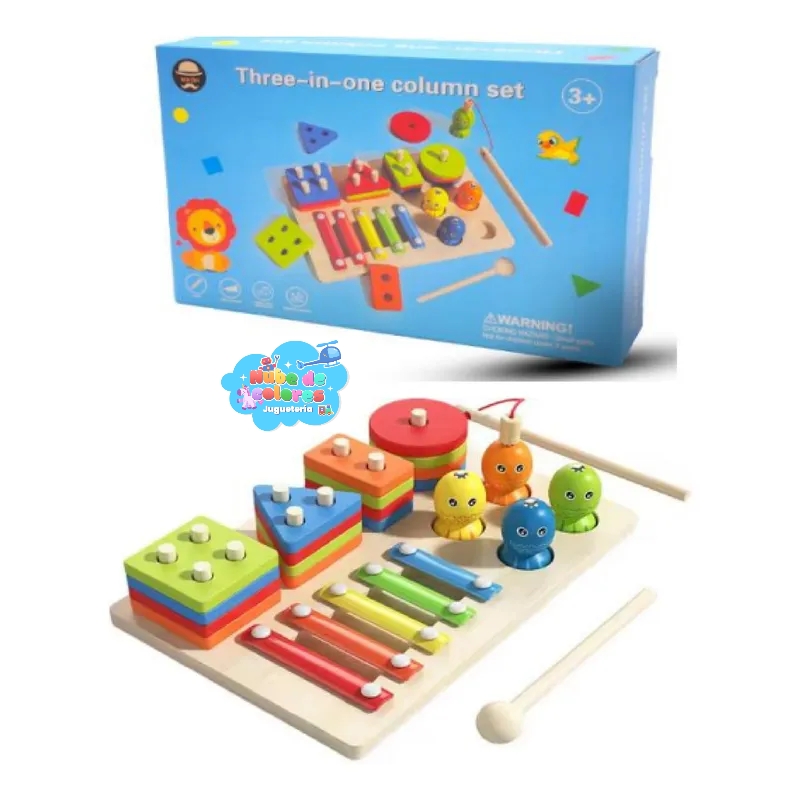JUEGO DE MOTRICIDAD 3 EN 1 - Imagen 8