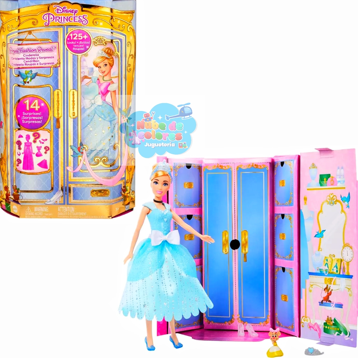 DISNEY - PRINCESA CENICIENTA ARMARIO SORPRESA