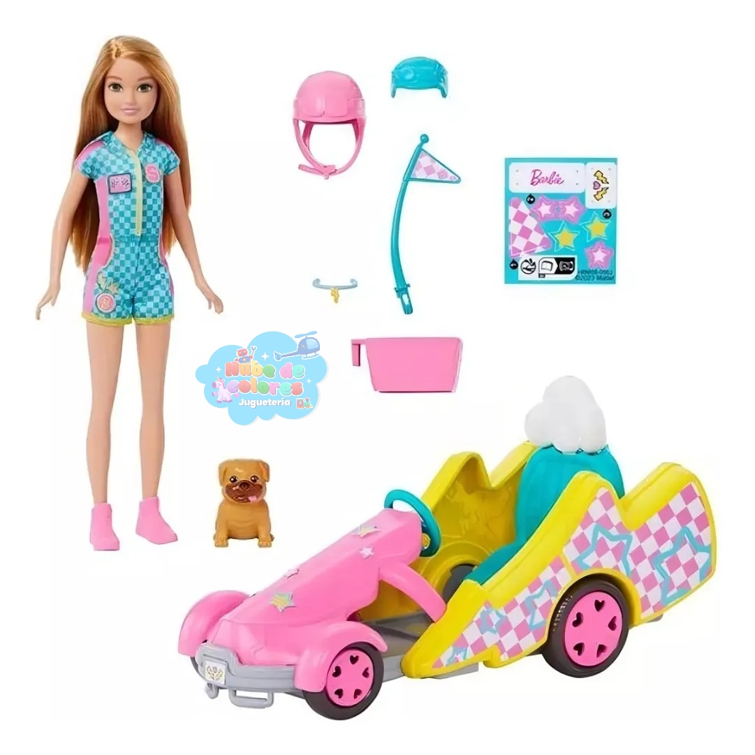 STACIE AL RESCATE GO KART! - BARBIE - Imagen 4