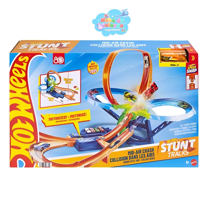 PISTA DE ACROBACIAS AÉREAS - HOT WHEELS - Imagen 9