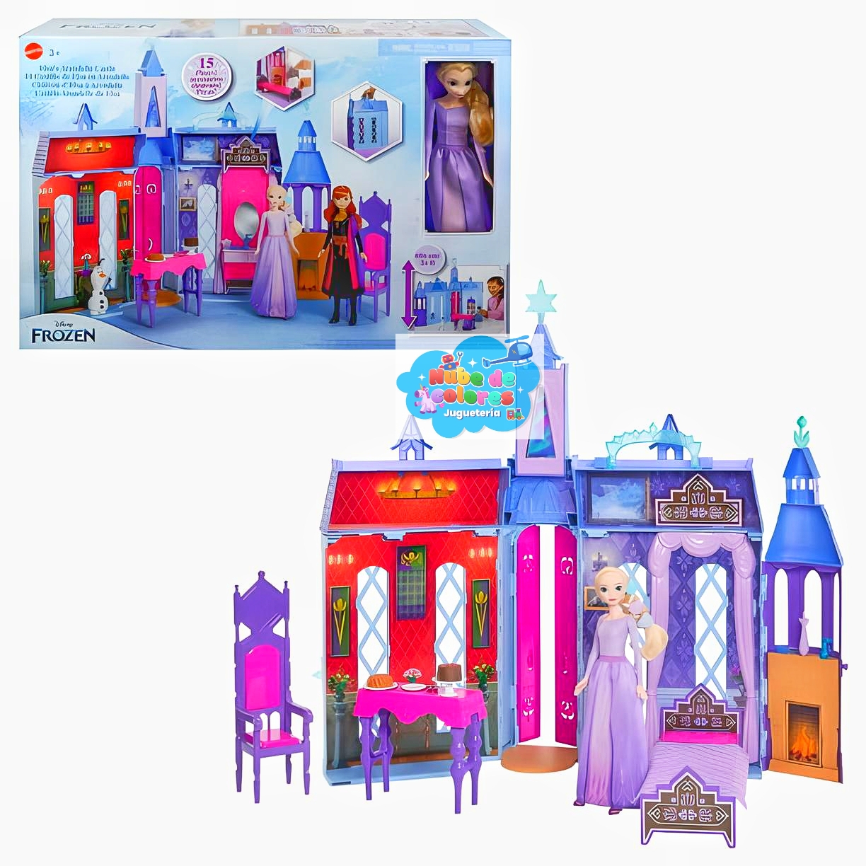 CASTILLO DE ELSA FROZEN DISNEY - Imagen 9
