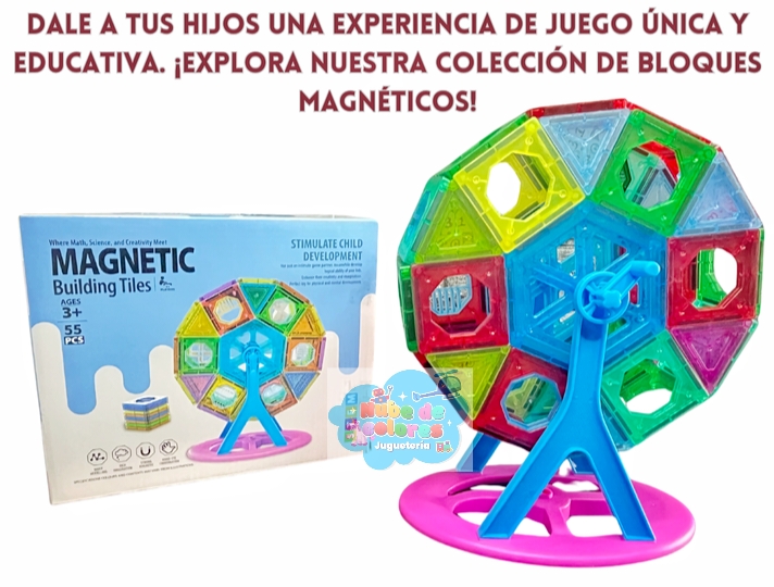 RUEDA GIRATORIA CON IMANES 55 PCS. - Imagen 7