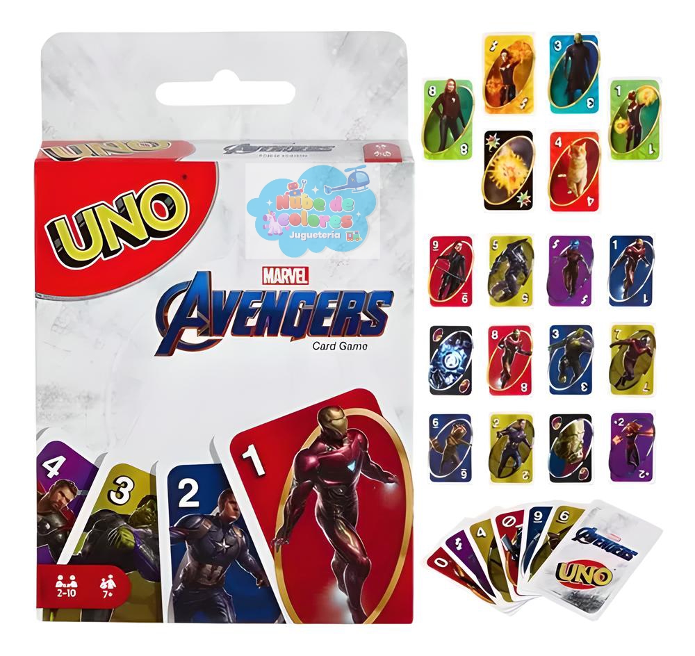 JUEGO CARTAS UNO "AVENGERS" - Imagen 5