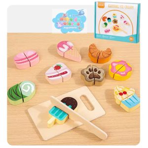 SET CORTAR POSTRES DE MADERA
