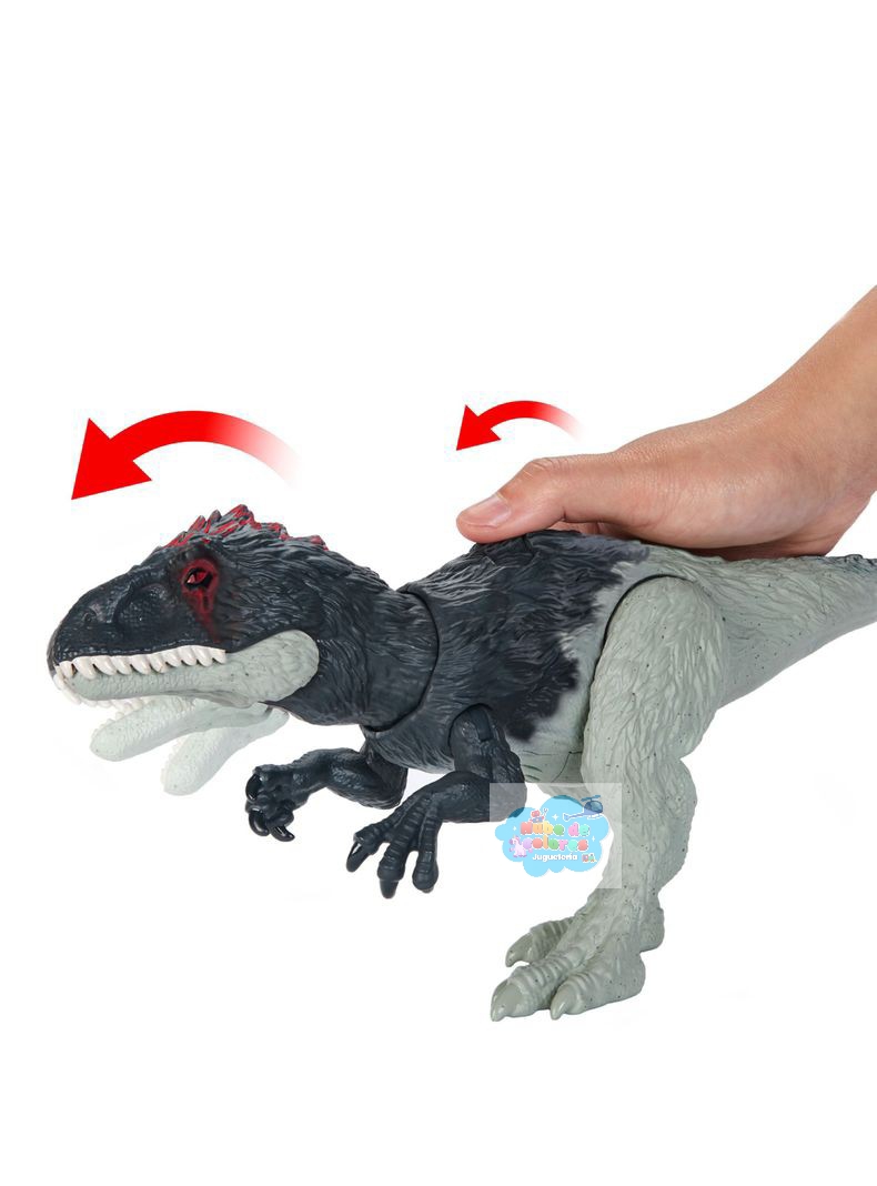 JURASSIC WORLD - DINOSAURIO CON SONIDO Y MOVIMIENTO DE ATAQUE - Imagen 3