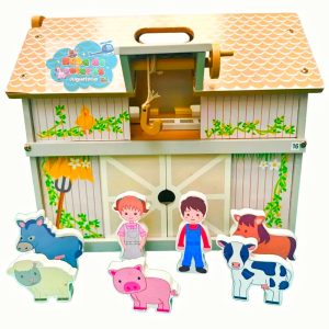 GRANJA DE MADERA PLEGABLE