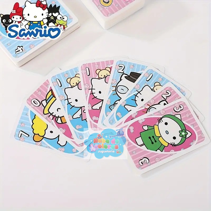 JUEGO CARTAS UNO "HELLO KITTY" - Imagen 3