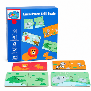 PUZZLE ASOCIACIÓN PADRES E HIJOS