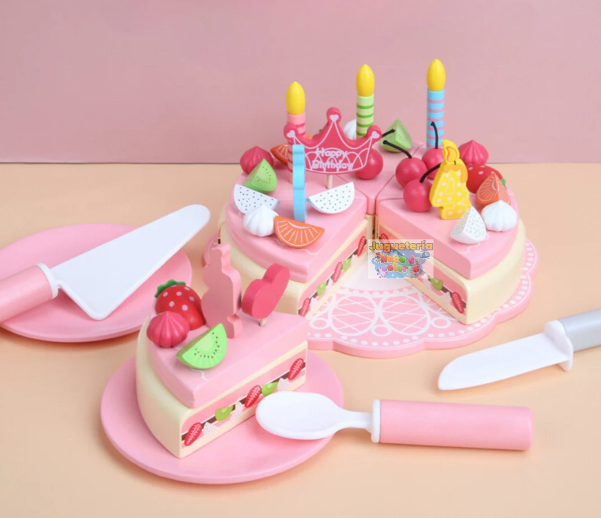 TORTA CUMPLEAÑOS XL IMANTADA 48 piezas - Imagen 2