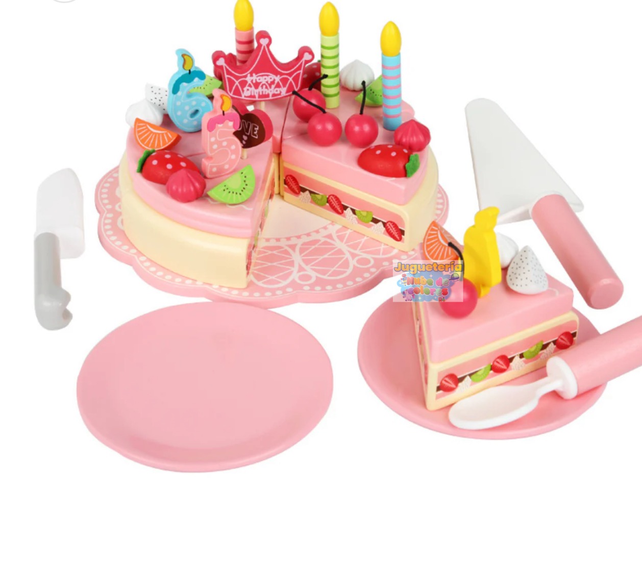TORTA CUMPLEAÑOS XL IMANTADA 48 piezas