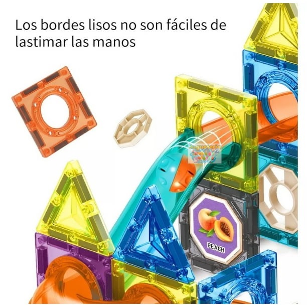 MALETA BLOQUES MAGNÉTICOS PLACA 42 PIEZAS - Imagen 5
