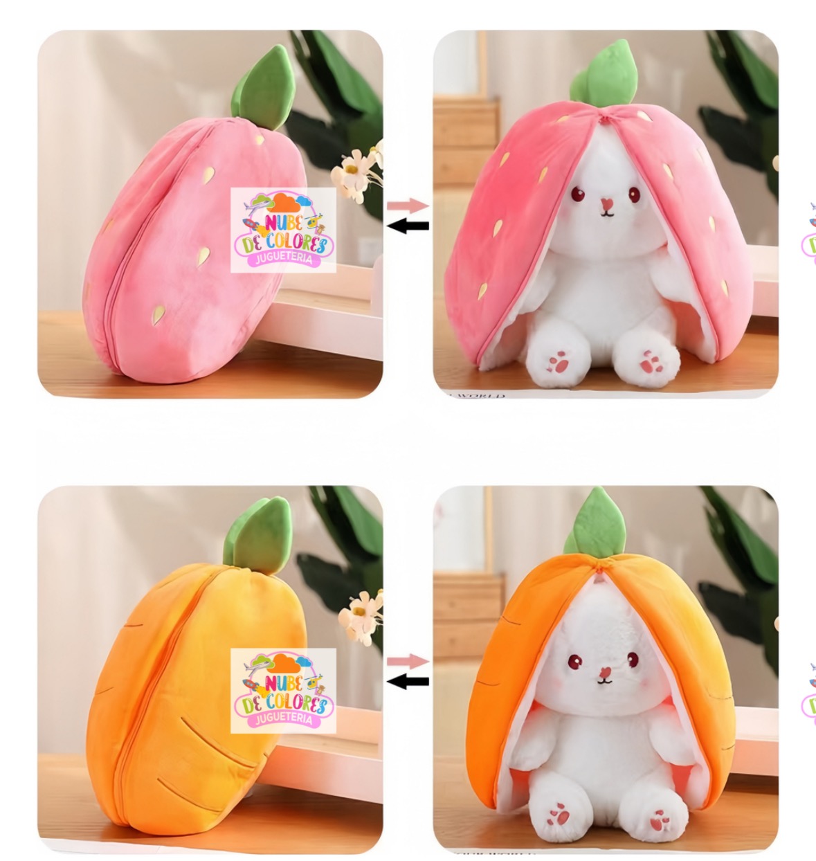 CONEJITO 🐰 REVERSIBLE