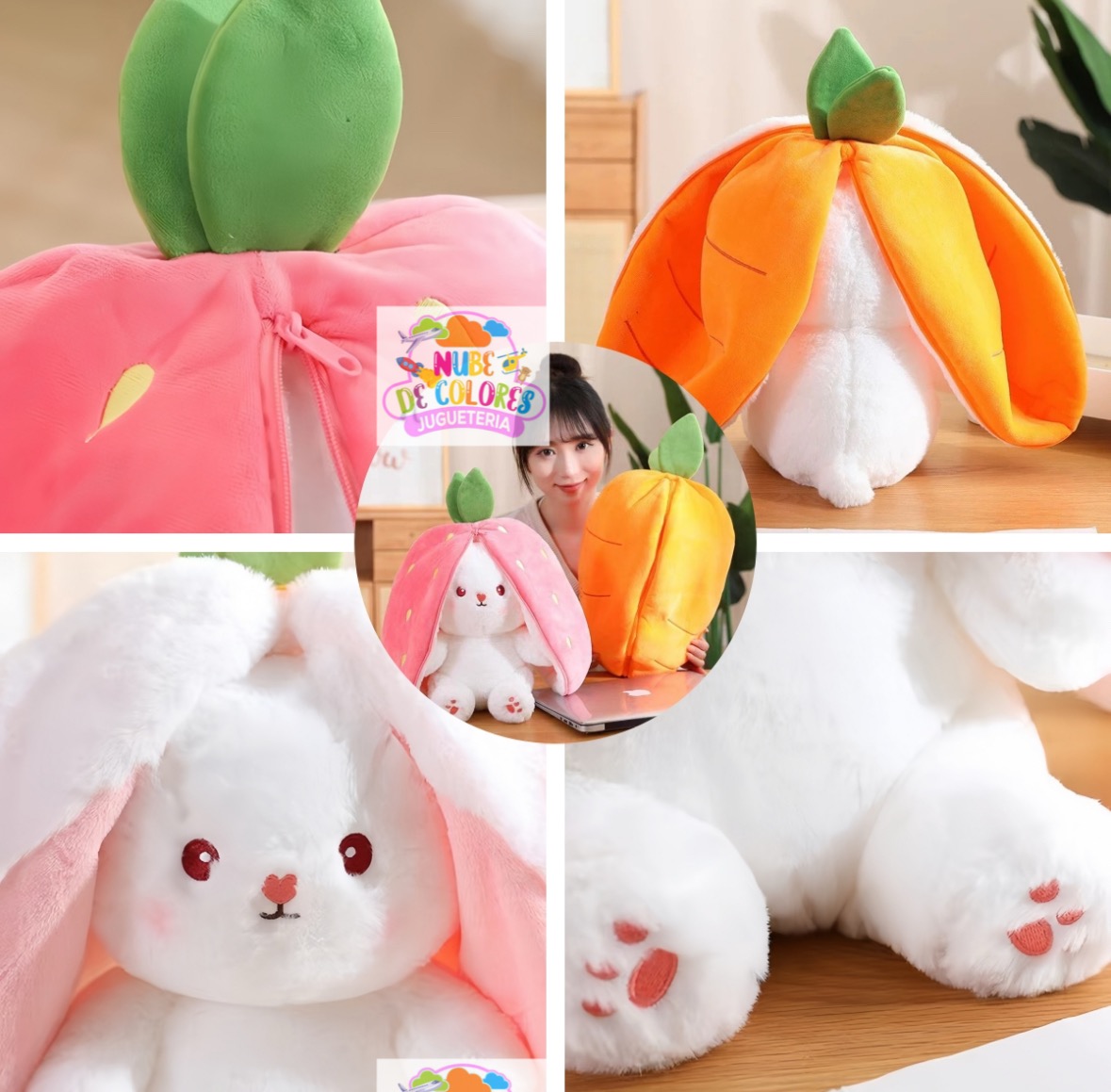 CONEJITO 🐰 REVERSIBLE - Imagen 9