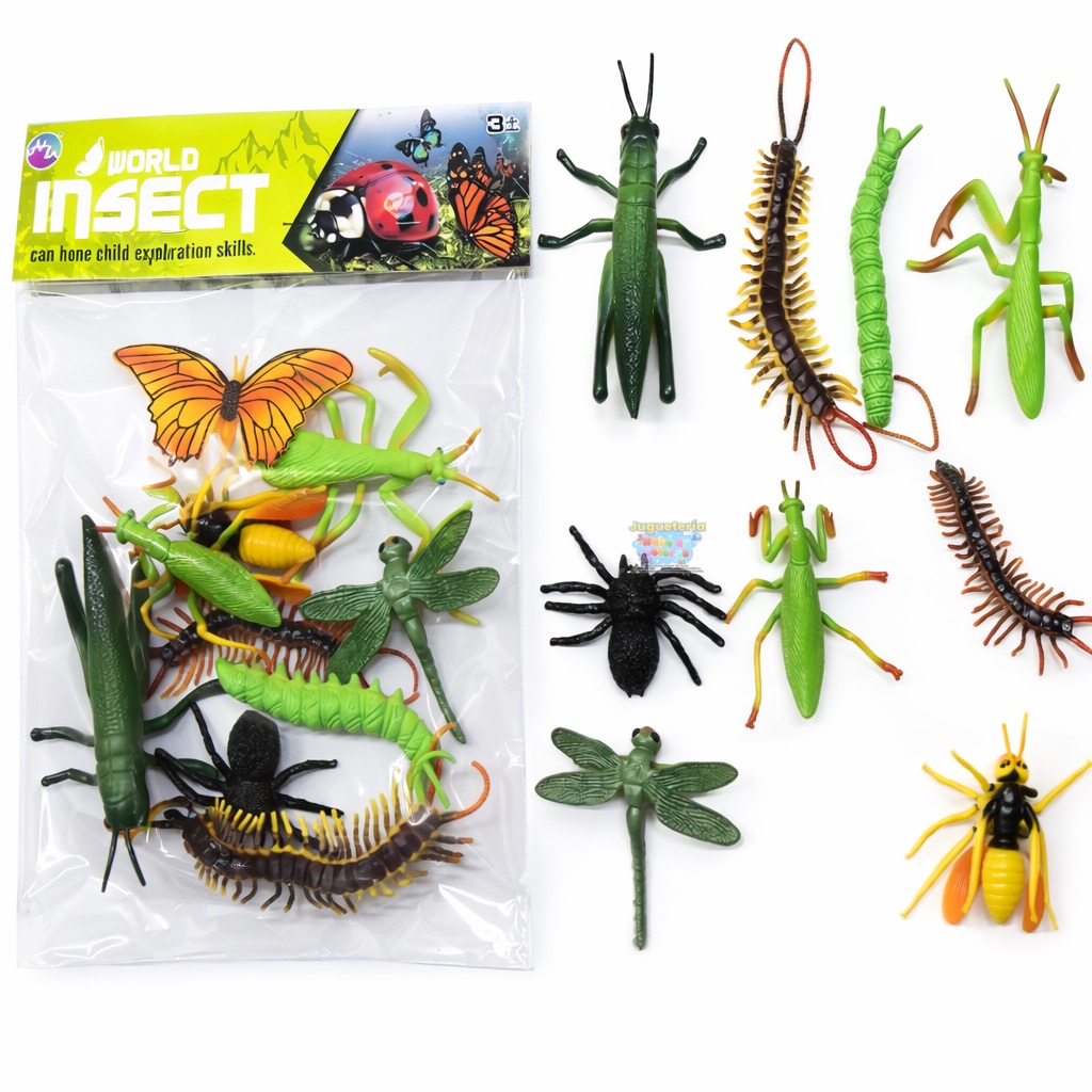 SET ANIMALES ( INSECTOS ) - Imagen 2