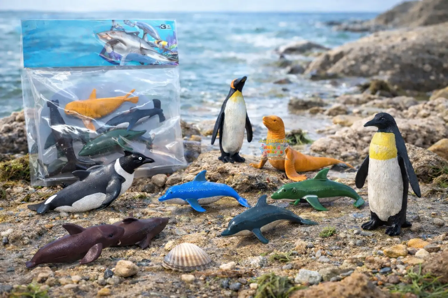 SET ANIMALES MARINOS - Imagen 2