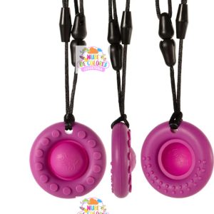 COLLAR MORDEDOR SENSORIAL REDONDO POPIT
