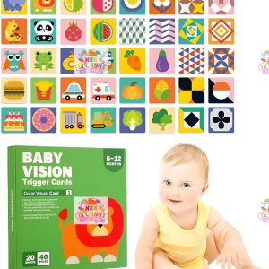 TARJETAS ESTIMULACIÓN VISUAL ( 6 a 12 meses)