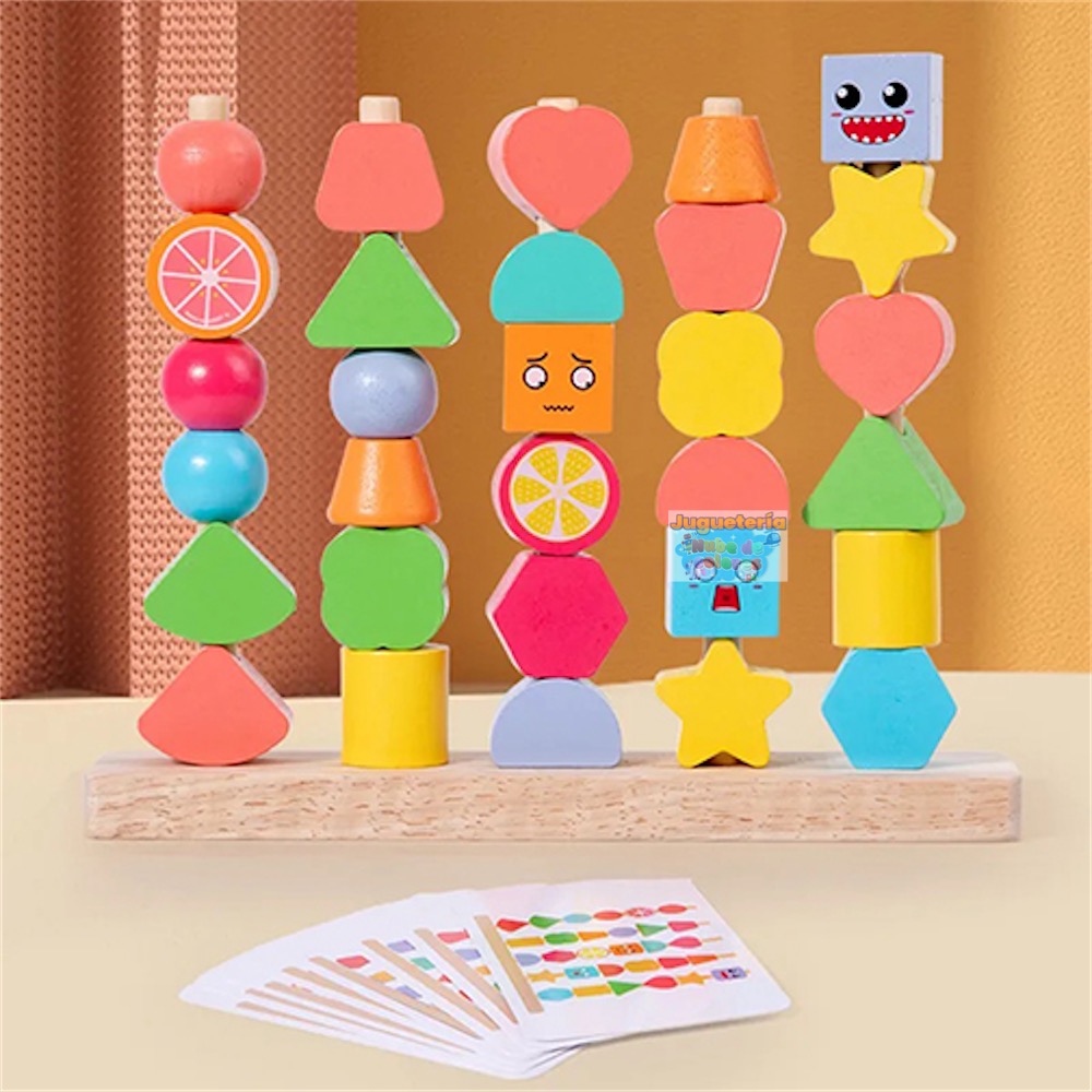 JUEGO DE PATRONES, ENHEBRAR Y ENCAJES - Imagen 11