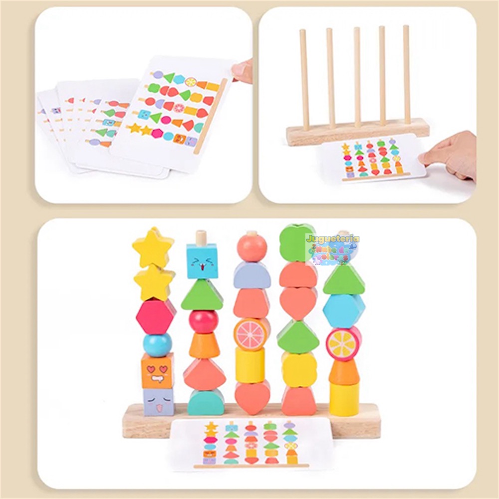 JUEGO DE PATRONES, ENHEBRAR Y ENCAJES - Imagen 10