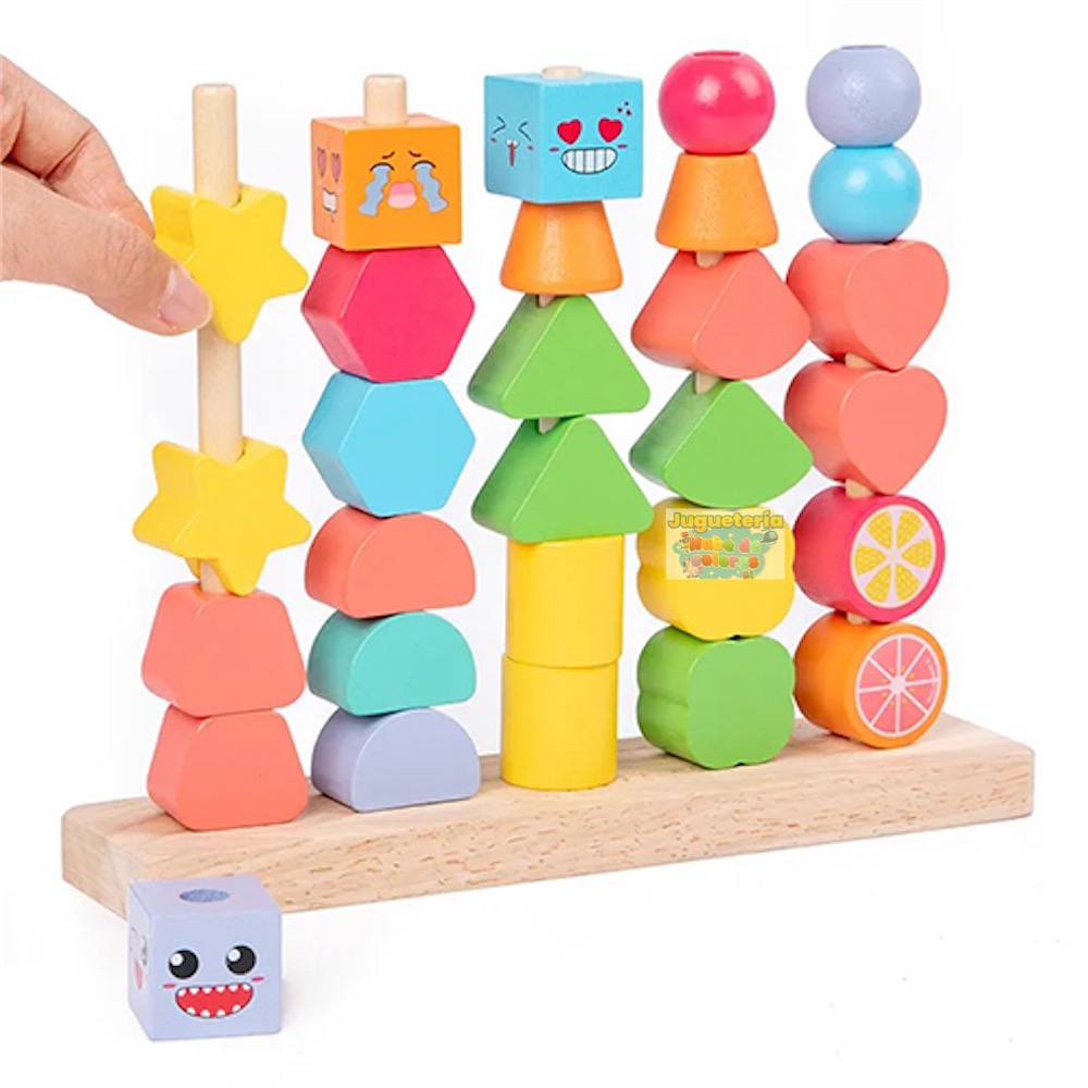 JUEGO DE PATRONES, ENHEBRAR Y ENCAJES - Imagen 2