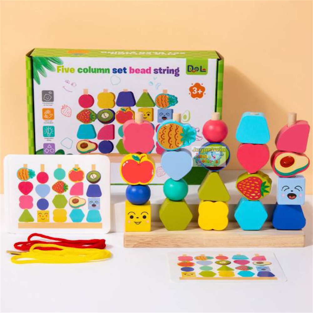 JUEGO DE PATRONES, ENHEBRAR Y ENCAJES - Imagen 6