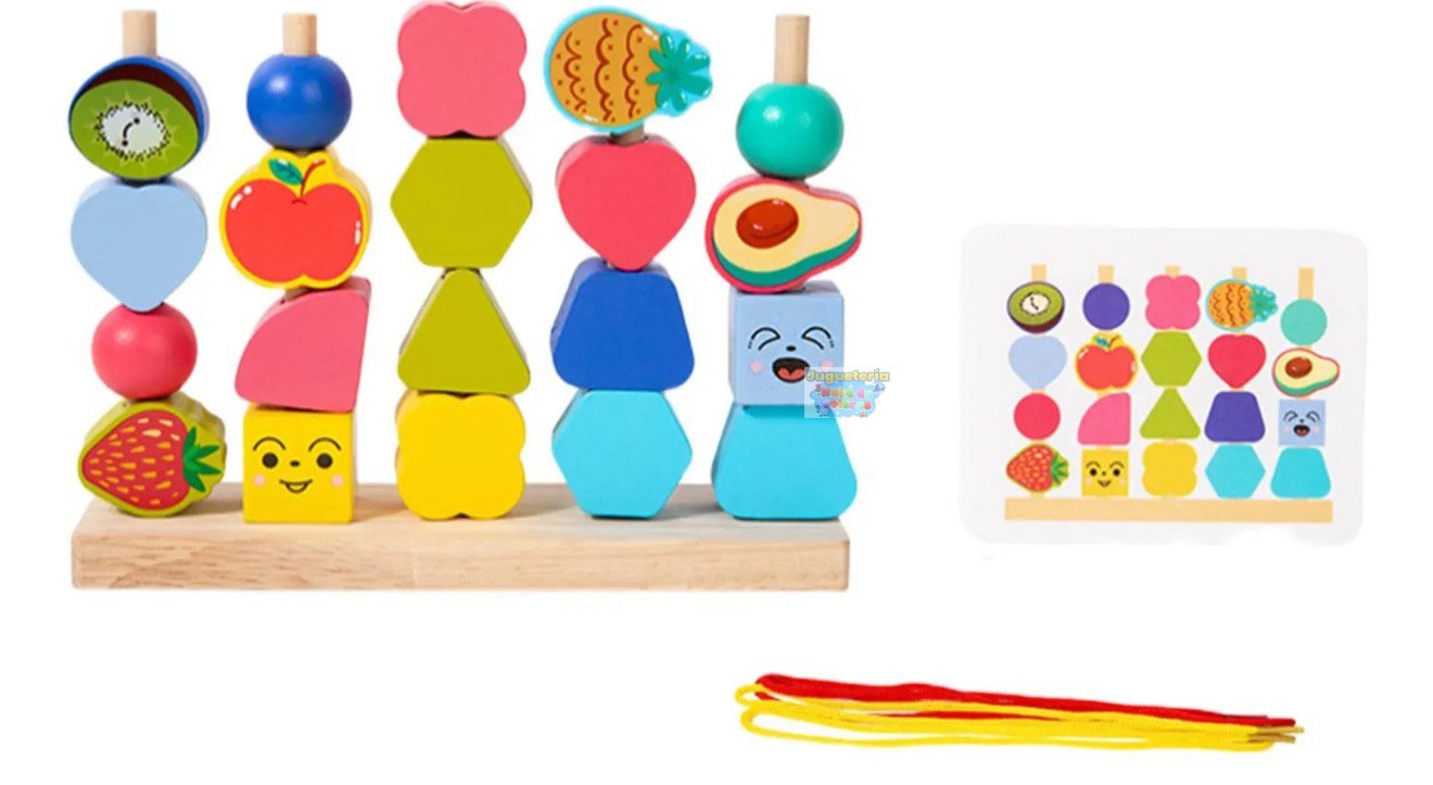 JUEGO DE PATRONES, ENHEBRAR Y ENCAJES - Imagen 8