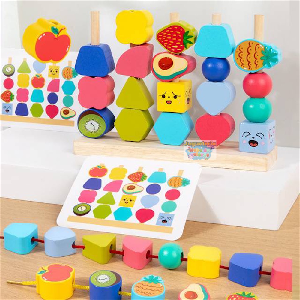 JUEGO DE PATRONES, ENHEBRAR Y ENCAJES - Imagen 3