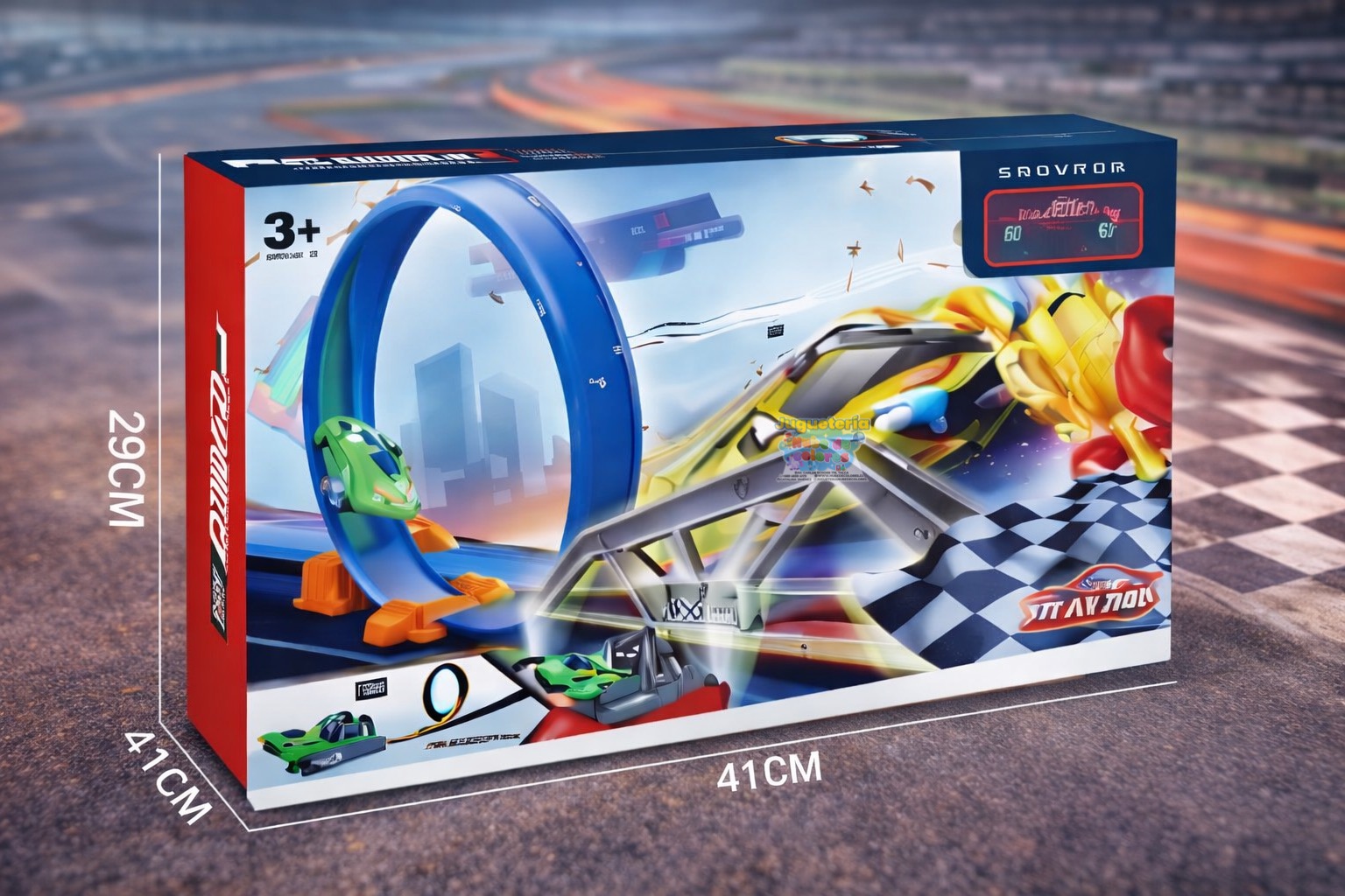 PISTA GIRO 360 Y LANZADOR DE ALTA VELOCIDAD - Imagen 3
