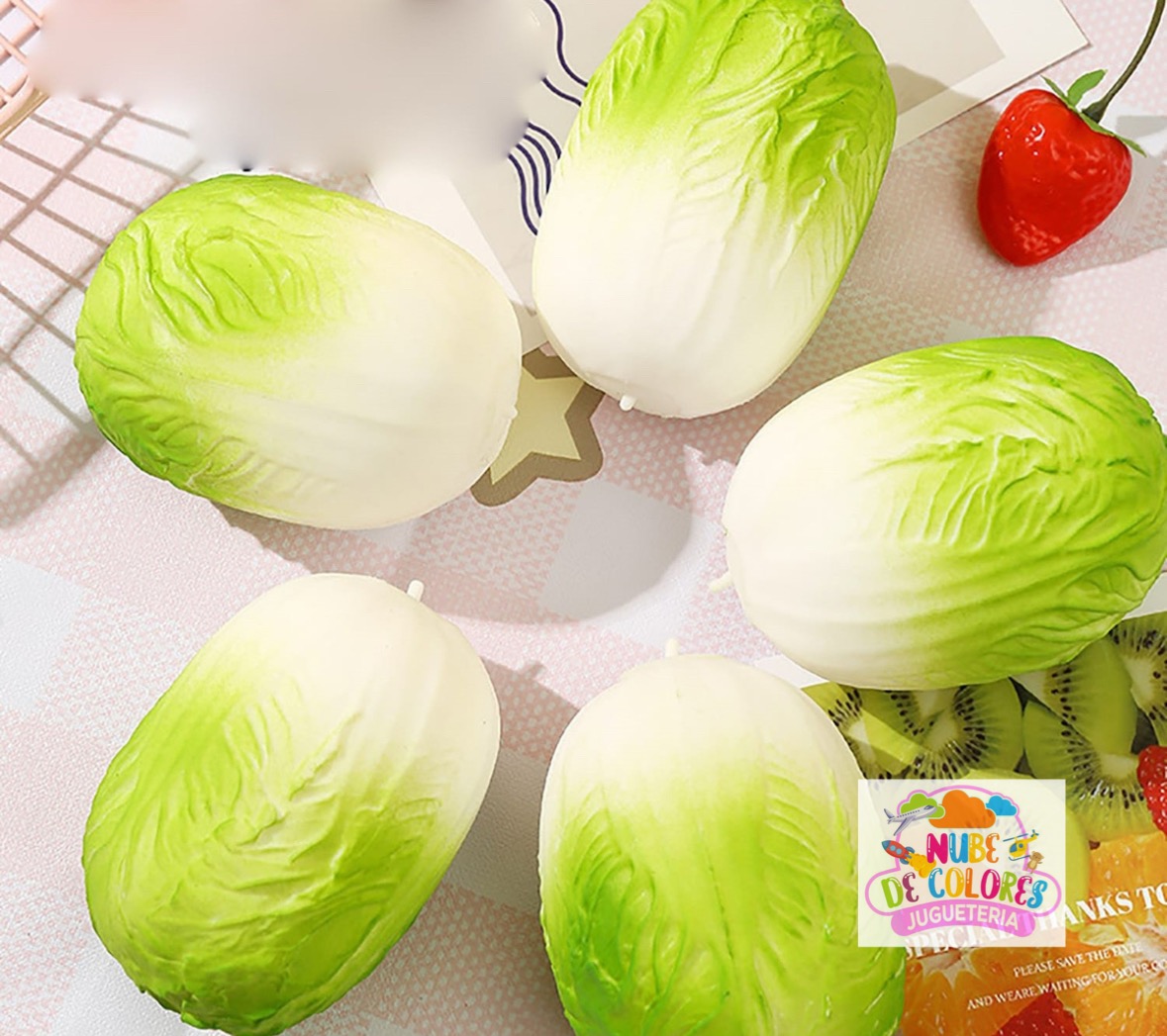 LECHUGA SQUISHY ULTRA SUAVE TEXTURIZADA - Imagen 4