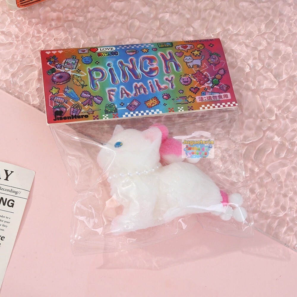 TABA TABA SQUISHY GATITOS PELOS - Imagen 6