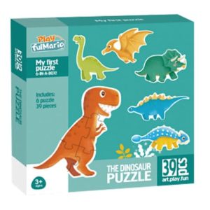 PUZZLE DINOS SUPER JUMBO PIEZAS REFORZADAS