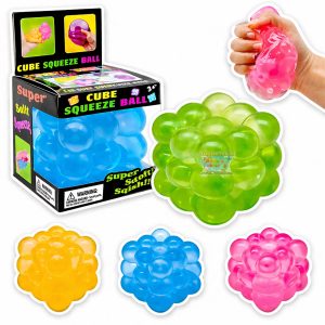 SQUISHY CUBO DE UVAS o BURBUJAS