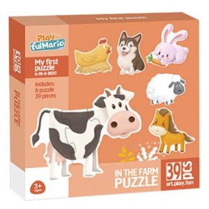 PUZZLE GRANJA PIEZAS SÚPER JUMBO REFORZADO
