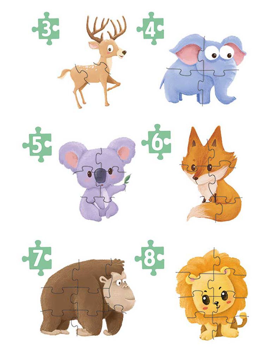 PUZZLE SELVA SUPER JUMBO PIEZAS REFORZADAS - Imagen 2