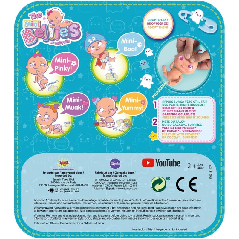 MINI BELLIES MUÑECA - MINI BOO - Imagen 4