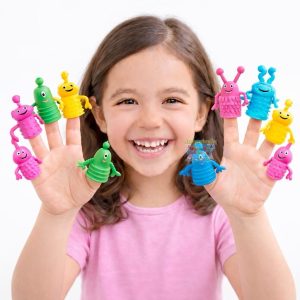 TÍTERES DEDOS SENSORIAL (5pcs)