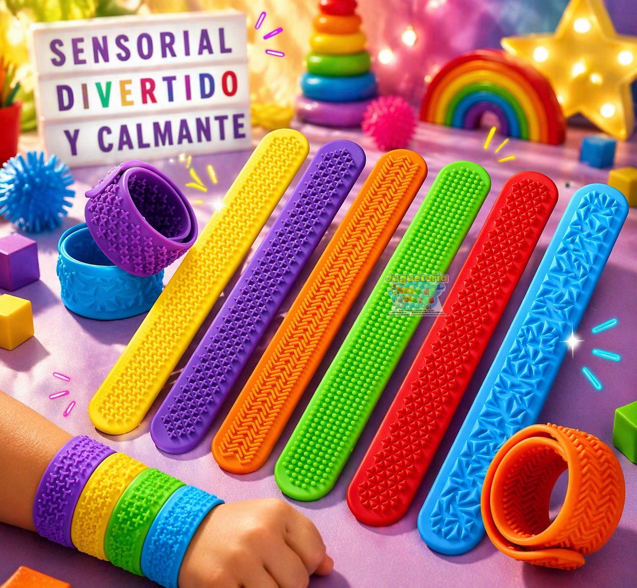 PULSERA / BRAZALETE SENSORIAL MULTITEXTURA - Imagen 3