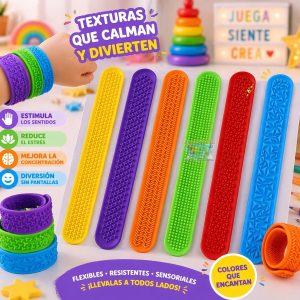 PULSERA / BRAZALETE SENSORIAL MULTITEXTURA