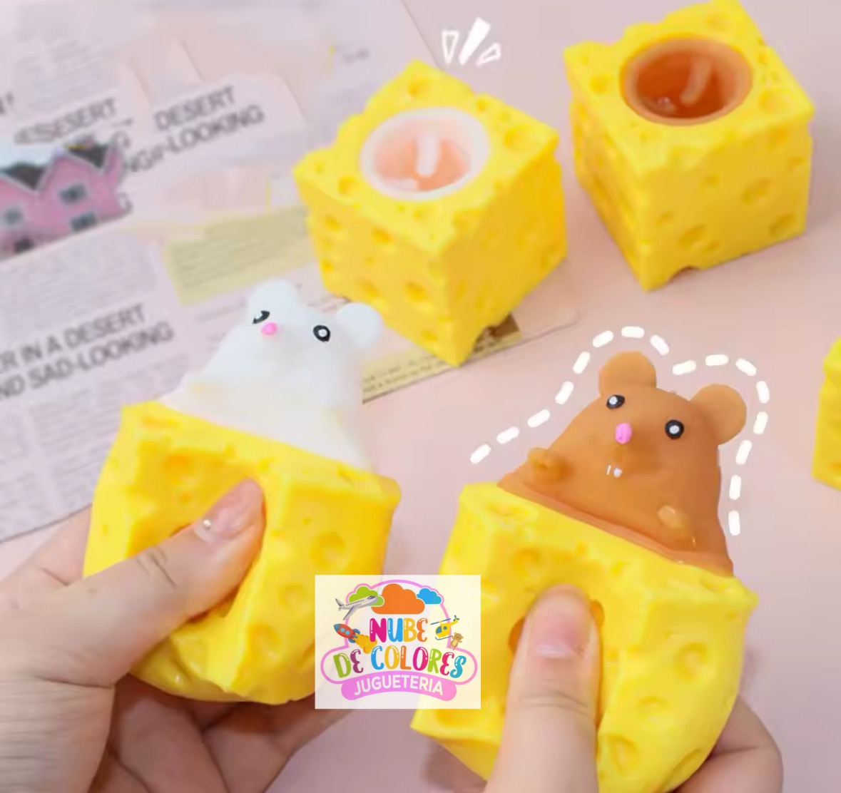 RATONCITO QUESO 🧀 APRETA Y SORPRESA - Imagen 6