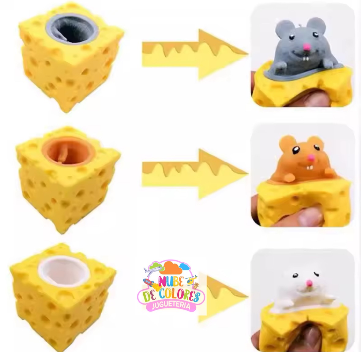 RATONCITO QUESO 🧀 APRETA Y SORPRESA - Imagen 5