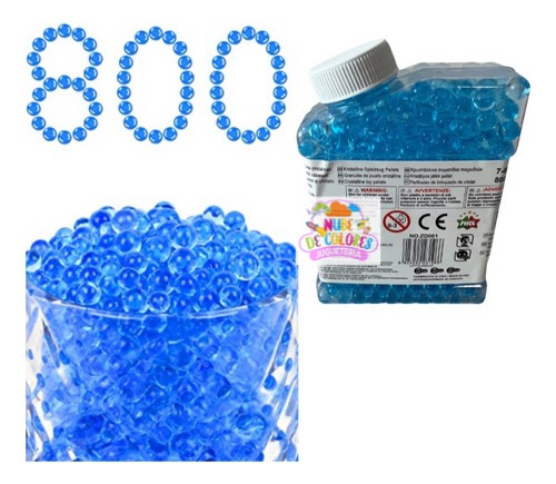 ORBEEZ - BOLITAS DE HIDROGEL ACTIVADAS 800 UNIDADES - Imagen 2