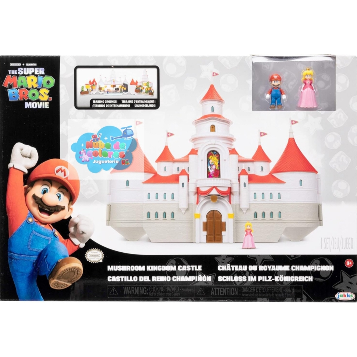 MARIO BROS - CASTILLO "REINO DEL CHAMPIÑÓN""